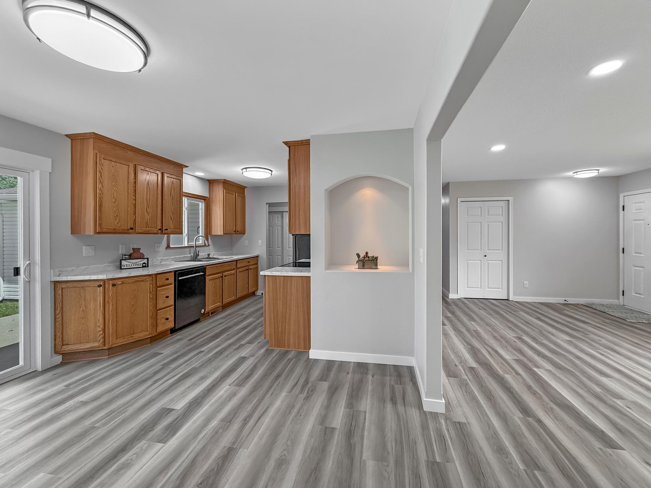 Dining/Kitchen/living