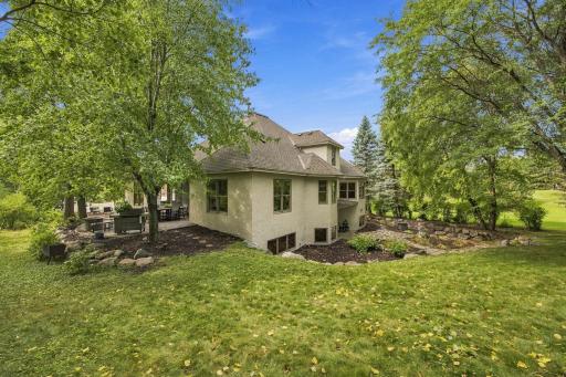 Enjoy the privacy of two separate patios.
