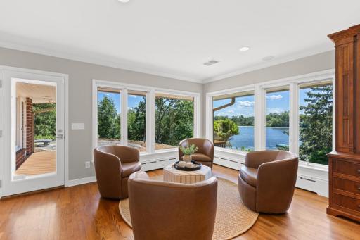 What a spot to relax, read or catch up on your favorite show