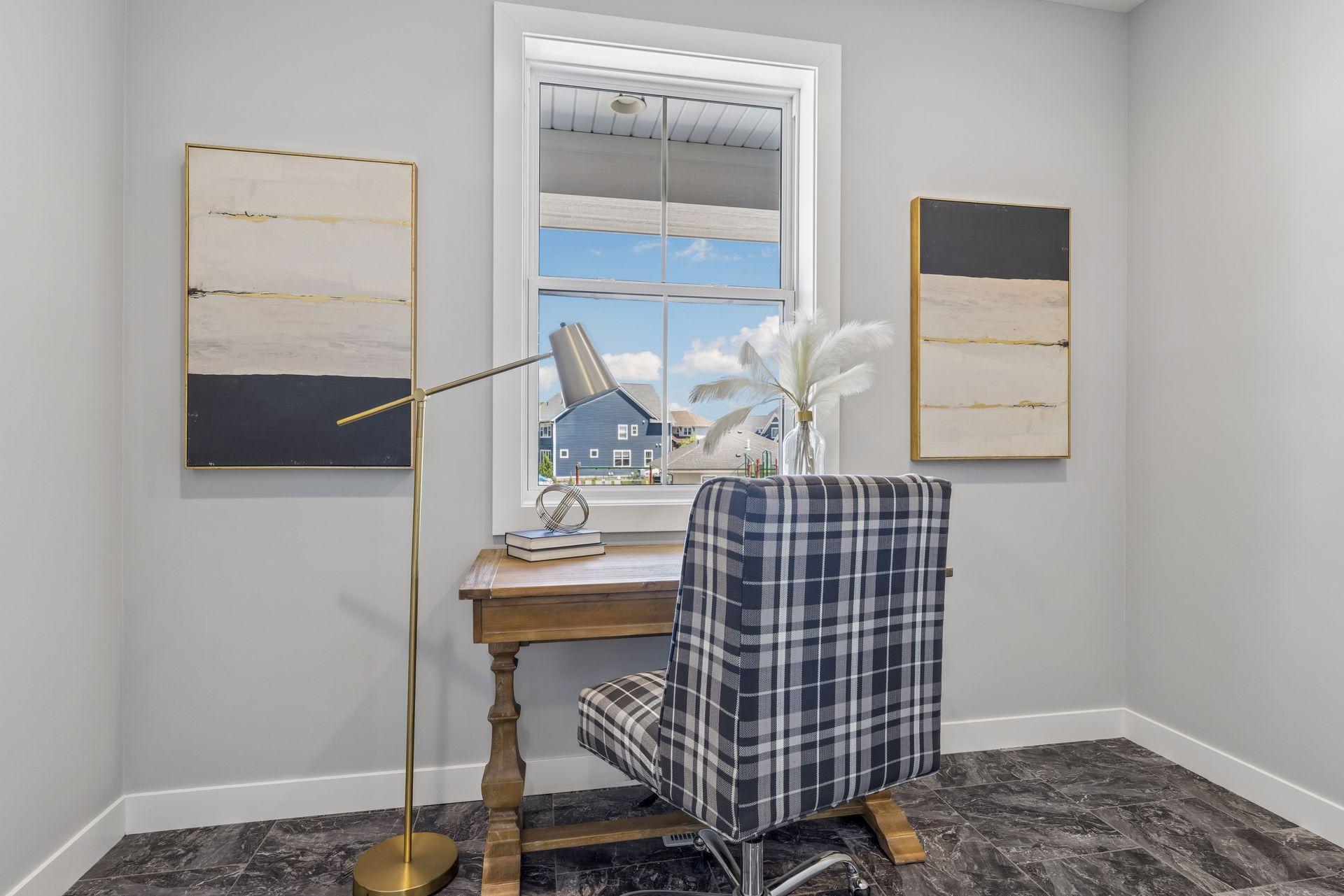 Office on the main level