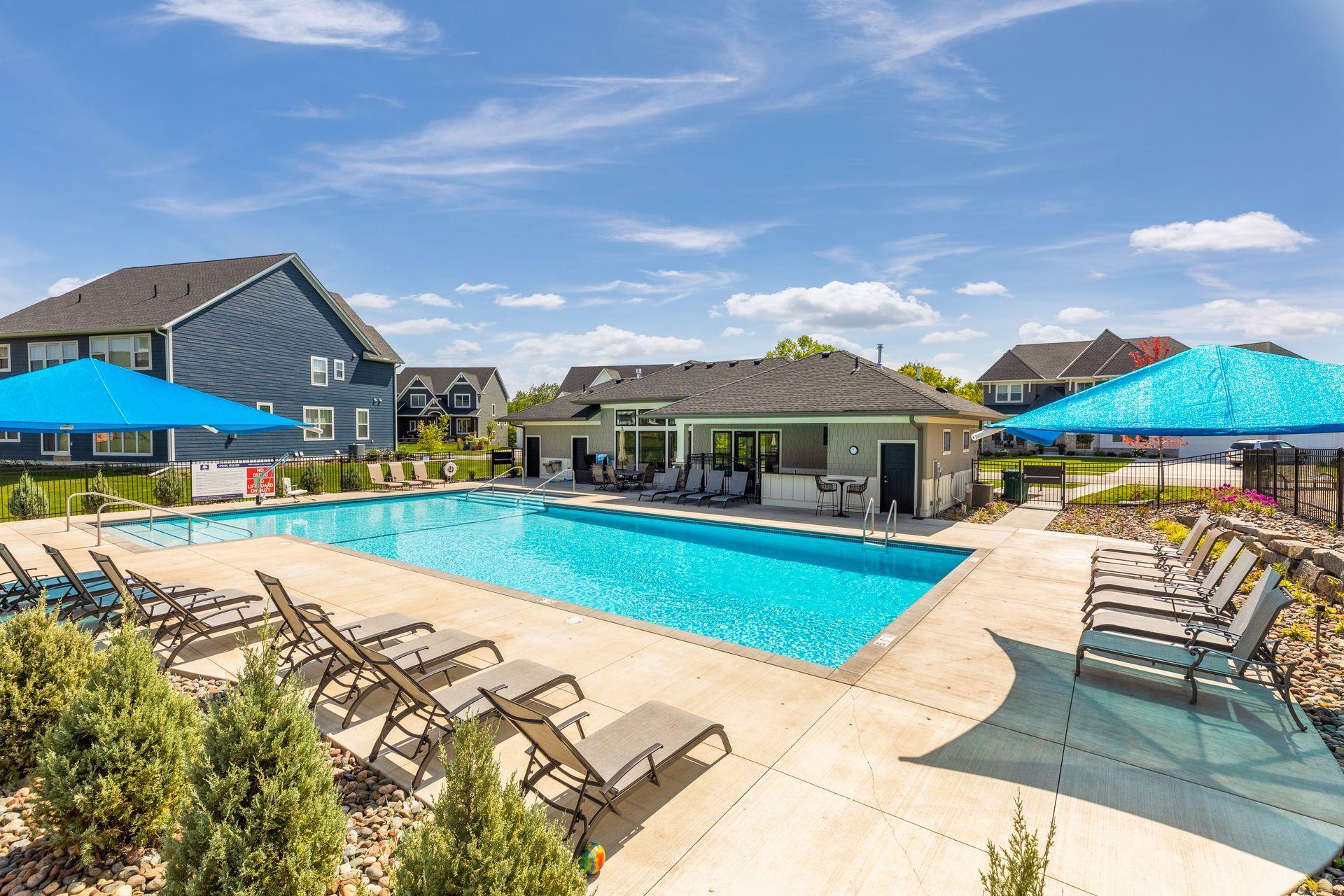 Creekside Hills is a community with a pool, playground and clubhouse.