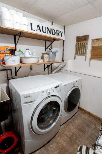 Downstairs Laundry & Mechanical Room