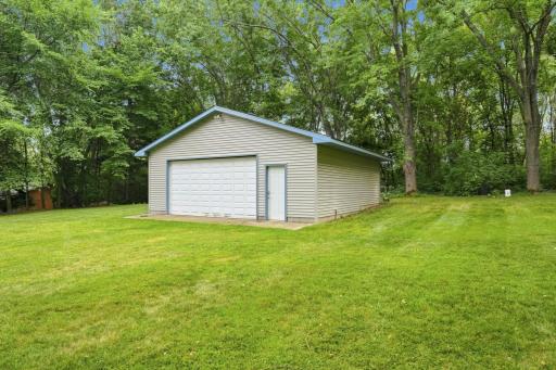 RARE FIND! 28x28 Detached garage with concrete floor and electrical. Perfect for boat or equipment storage.