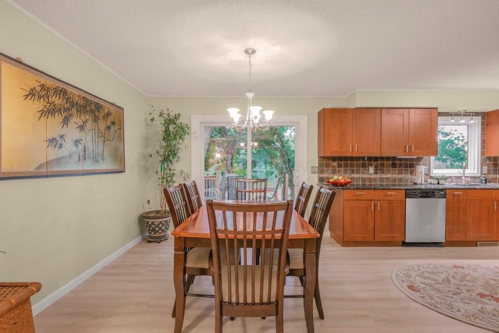 Dining room view
