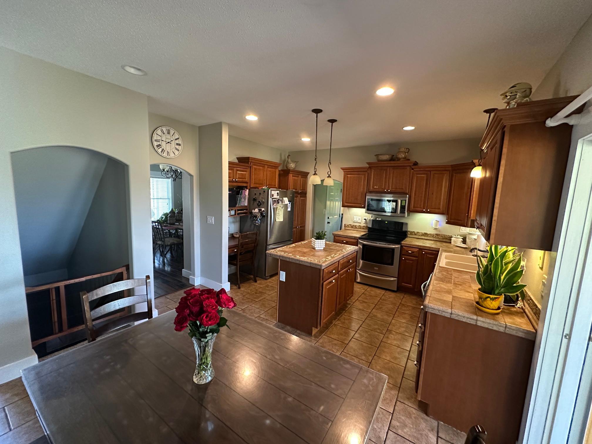 Main floor kitchen