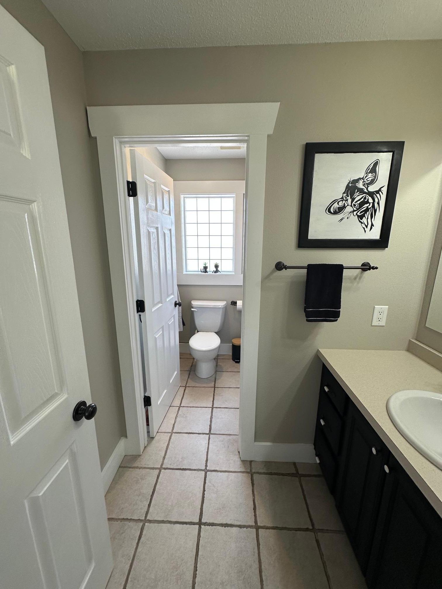 Upstairs hall bathroom