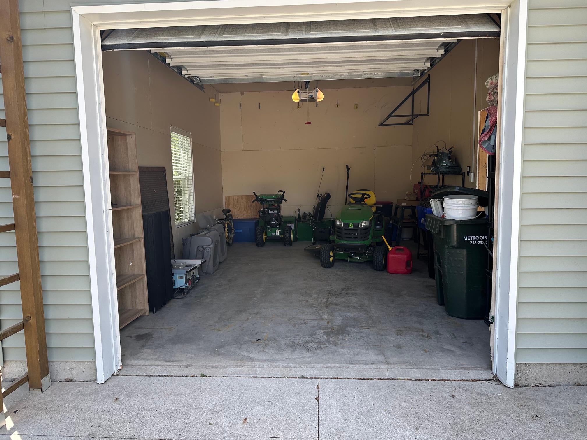 Extra garage stall