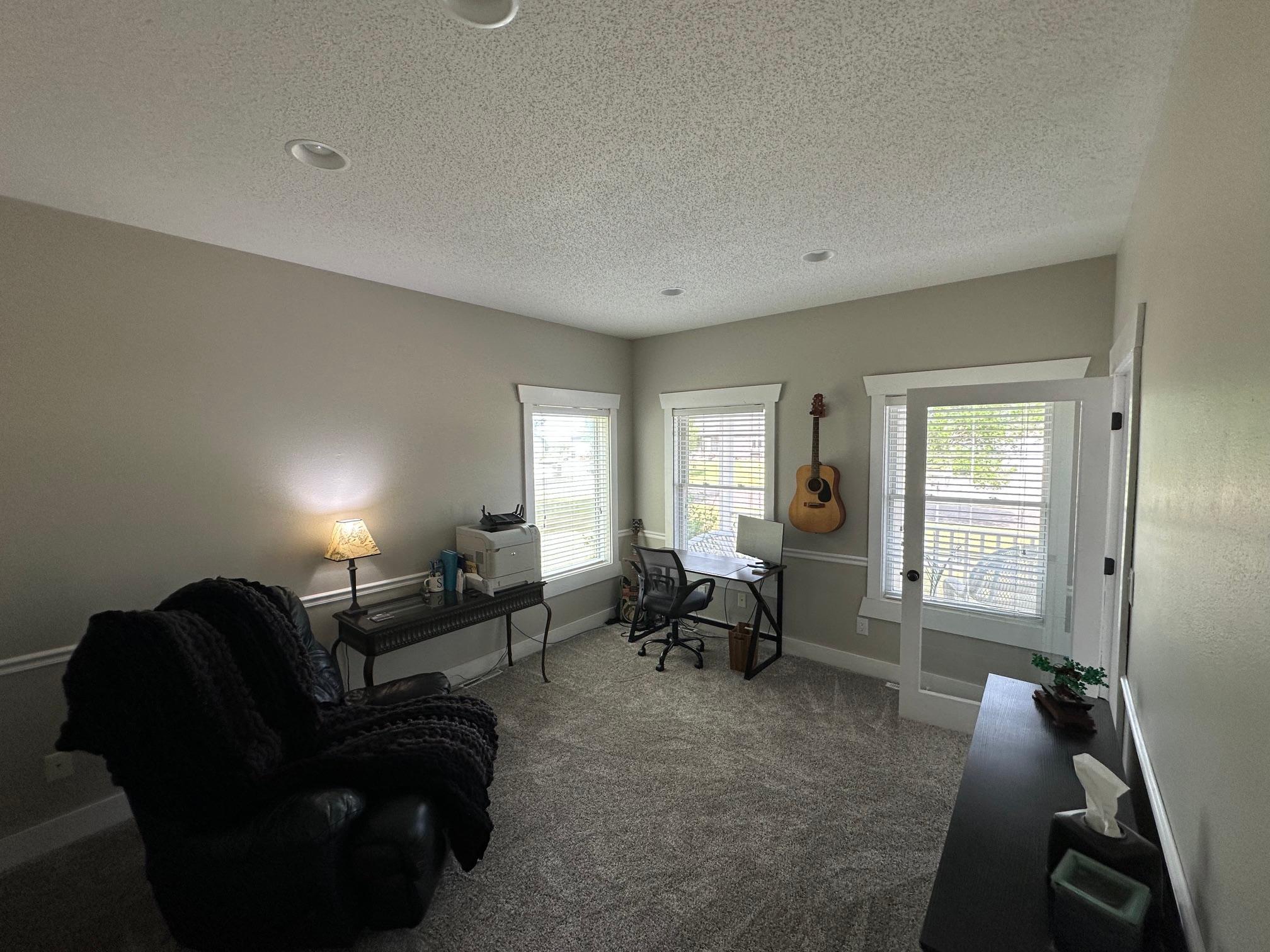 Main floor bedroom/office