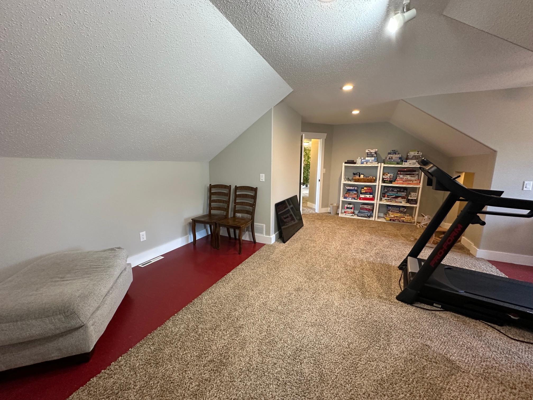 Upstairs bonus room