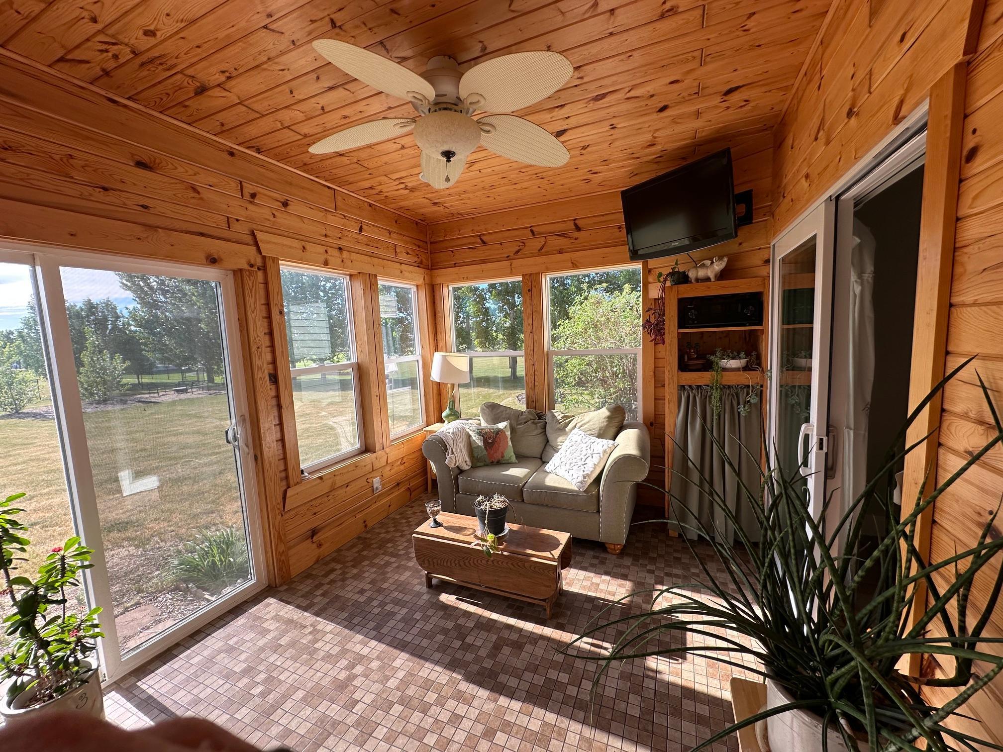 Main floor sunroom