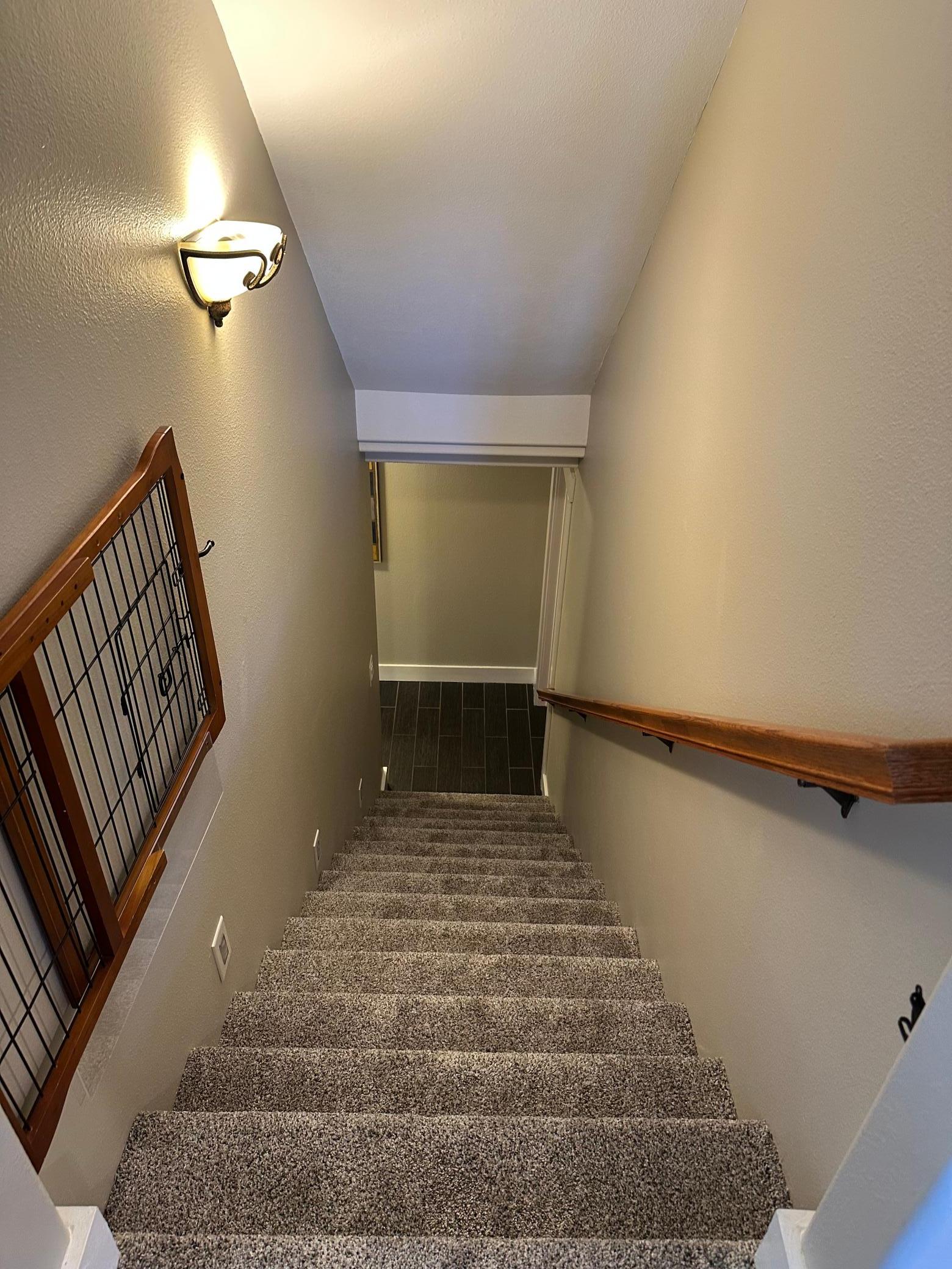 Stairs to basement