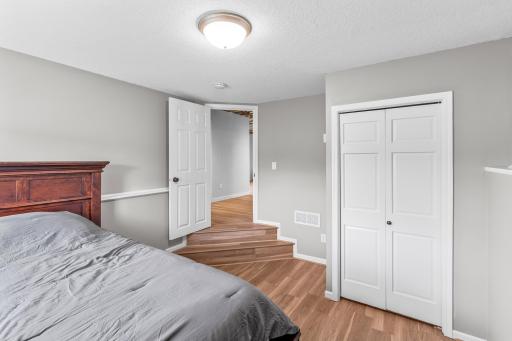 LL Bedroom has a unique sunken design