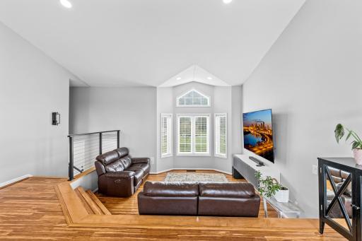 Super cool sunken living room
