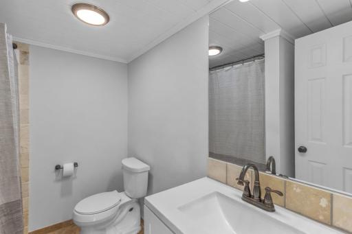 Virtually staged ceiling