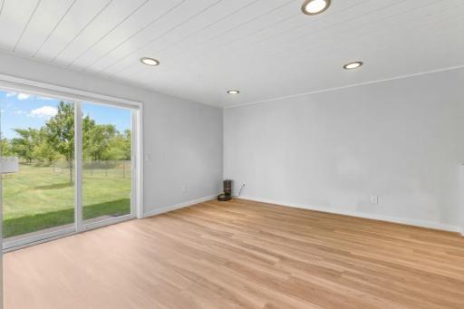 Virtually staged ceiling