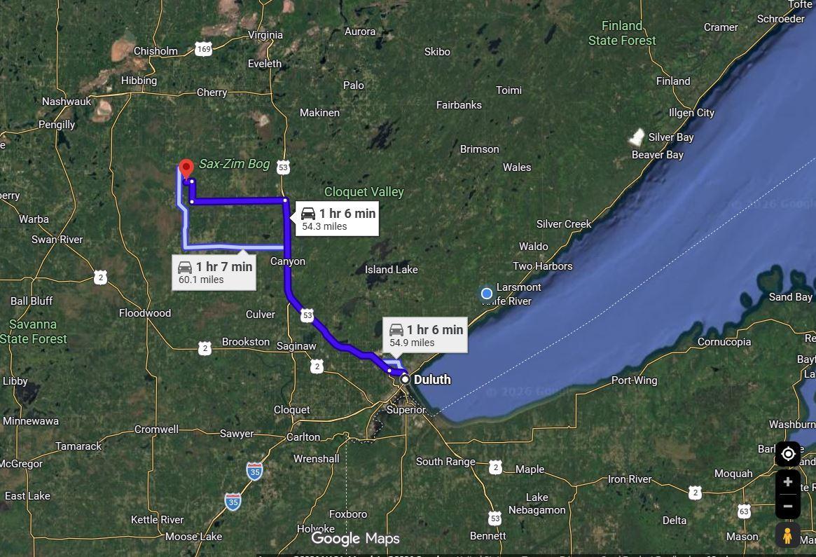 242.25 acres Meadowlands Mn GOOGLE MAP.JPG