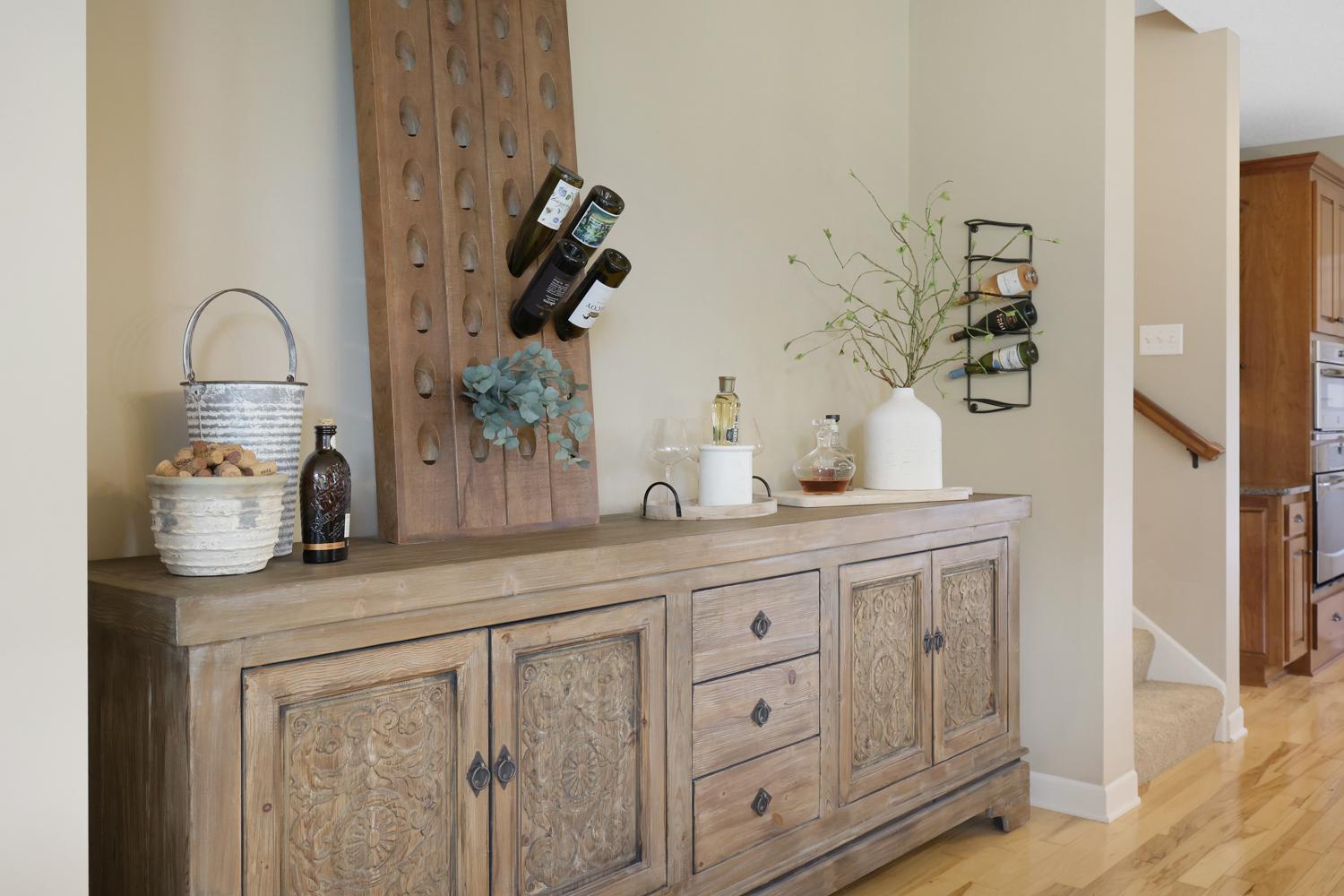 A quaint kitchen nook