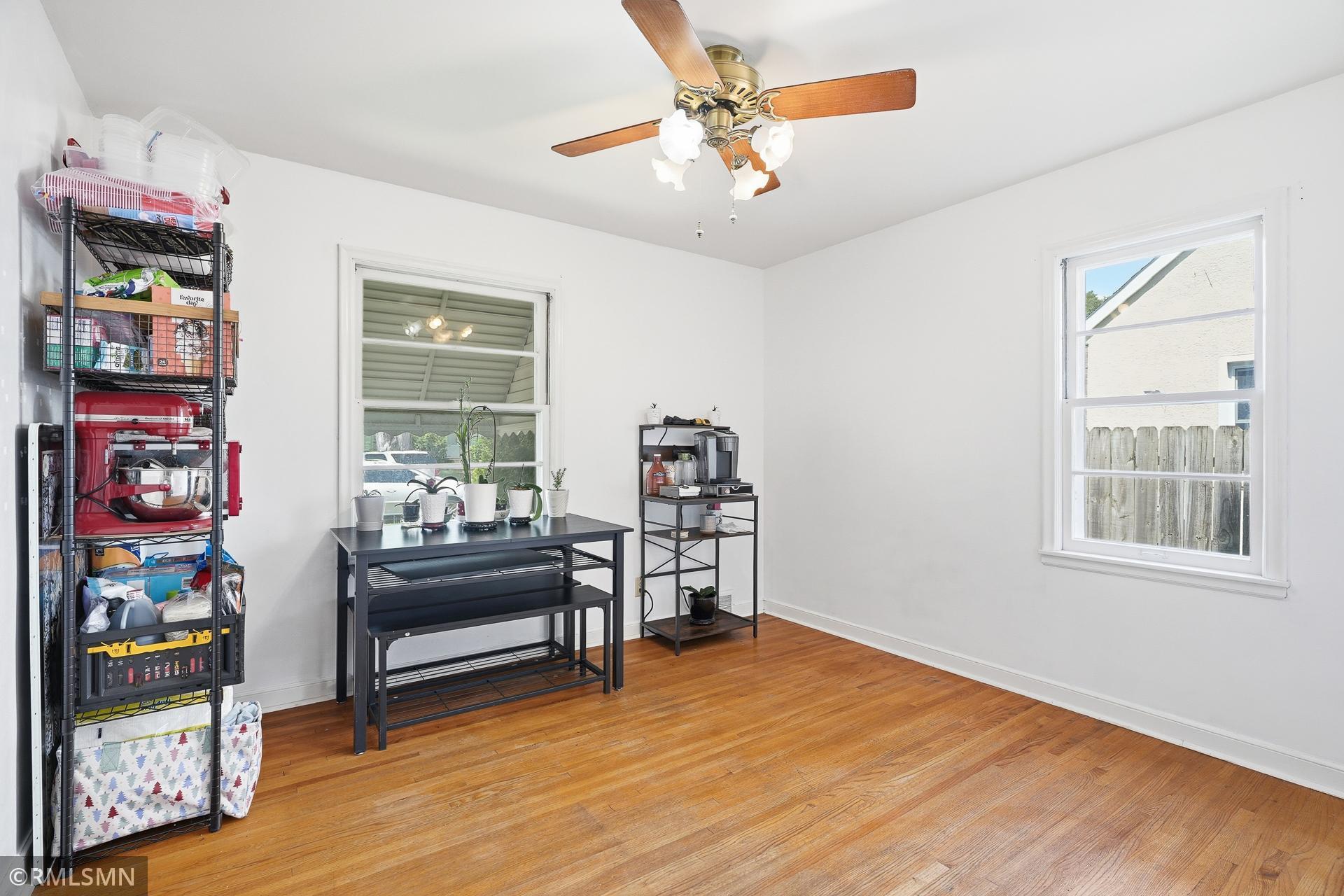 Extra bedroom on the main floor