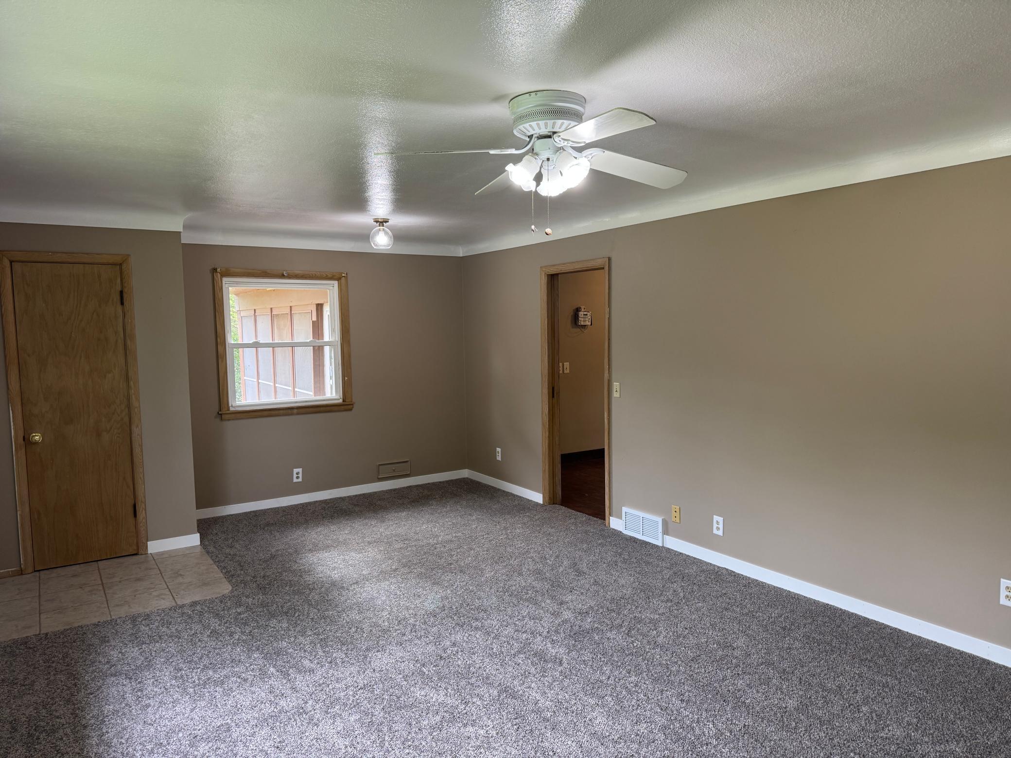 Brand new carpet throughout