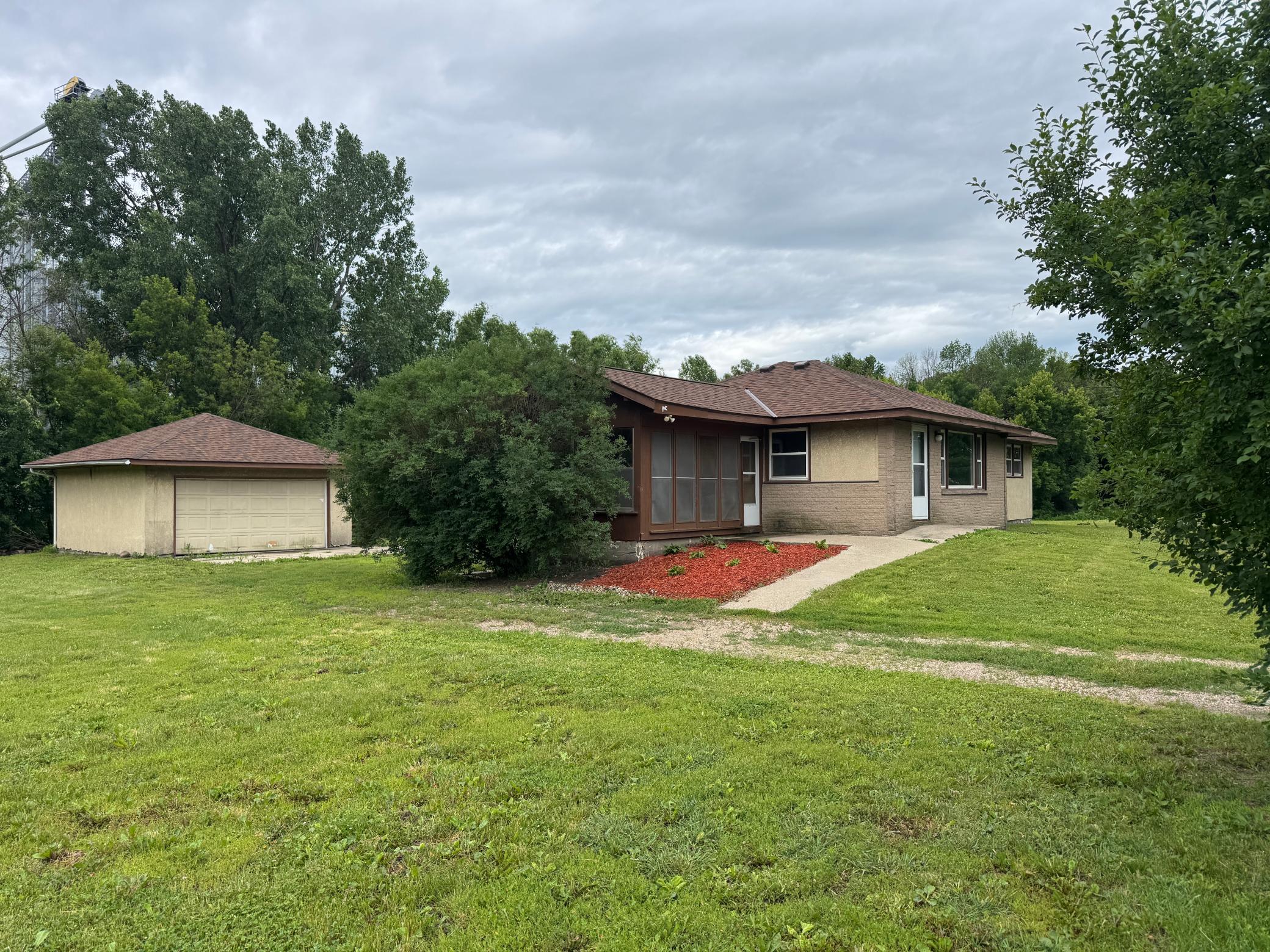 3 Beds, 1 Bath, 2 Car Garage, Stucco Exterior, and Brand New Roof