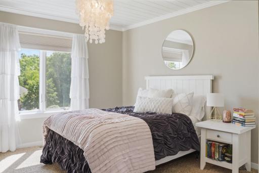 Eastern facing bedroom space makes for perfect rise and shine moments.