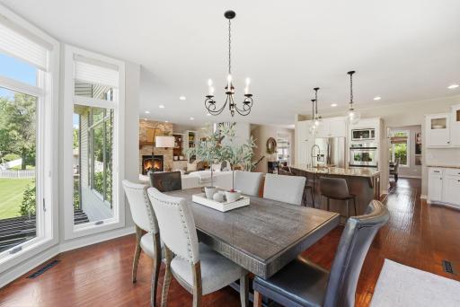 Great angle of how the space comes together, with all the textures.