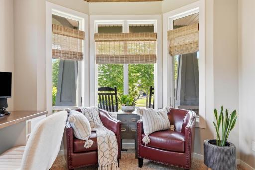 Front office off of the grand foyer will have you starting your work days in a peaceful inspired space.