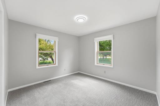 Empty bedroom provides a clean canvas for future use and design.