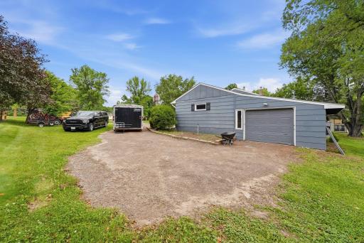 Desirable side-entry garage offers added functionality.