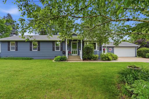 Front entrance creates a great first impression.