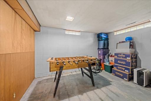 Lower Level Extra Storage Room or Potential 6th Bedroom