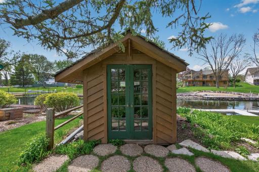 Need more storage? Shed is located in the backyard.