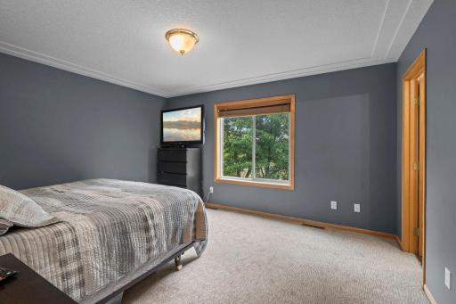 The window enhances the room with beautiful natural light throughout the day