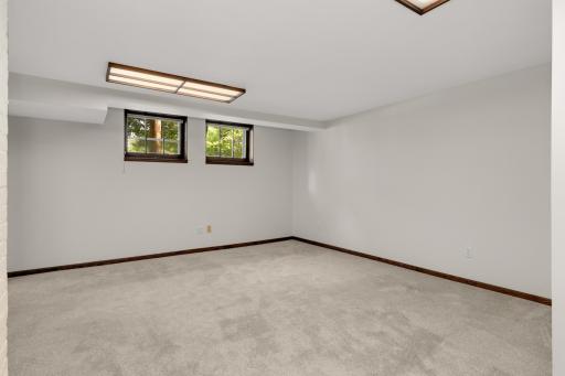 Lower level bedroom (new carpet installed)