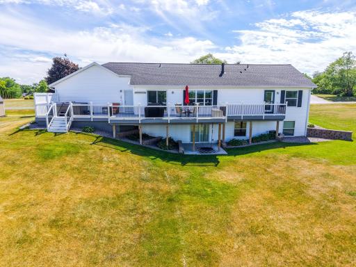 Spacious Back Deck