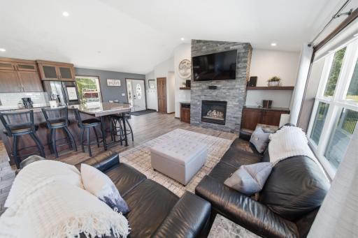 Main Floor Gas Fireplace