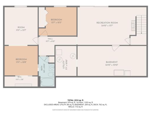 Lower Level Floor Plan