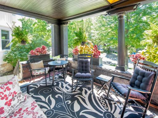 The perfect place to relax and enjoy the surrounding neighborhood