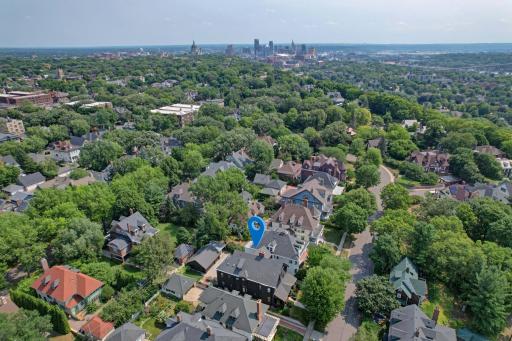 Views towards downtown Saint Paul
