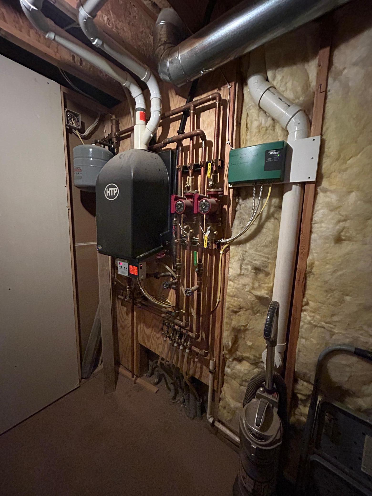 In-floor heat