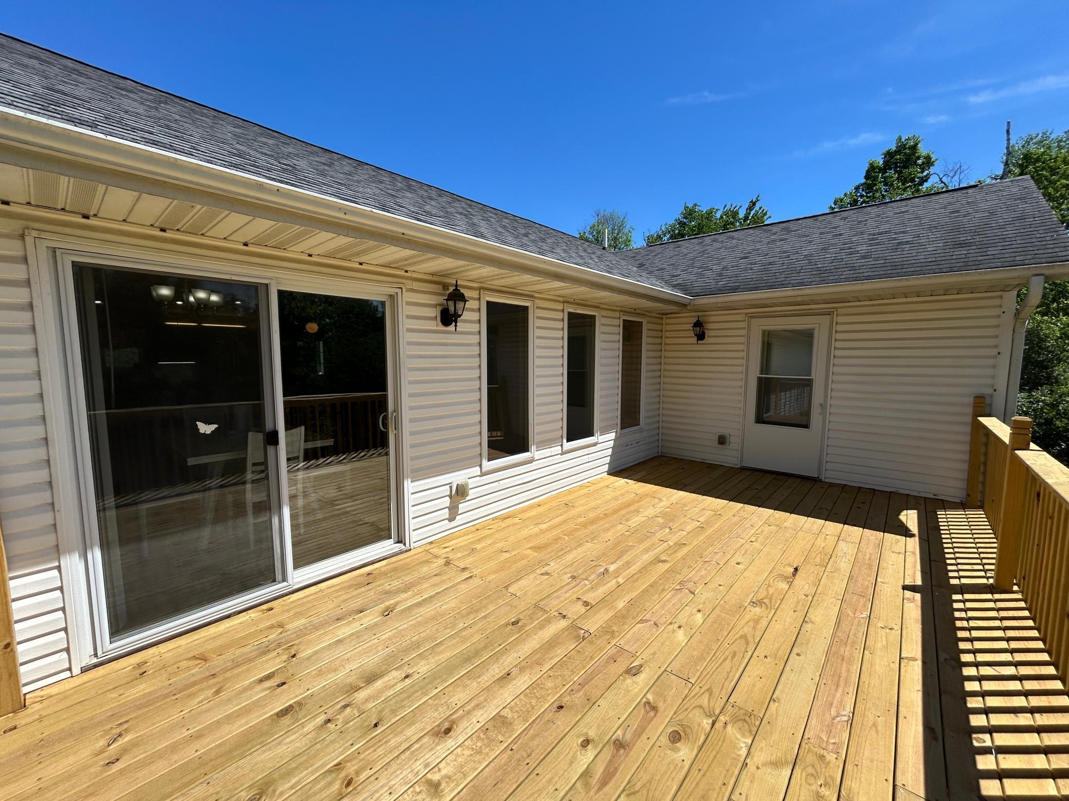 New Balcony Deck