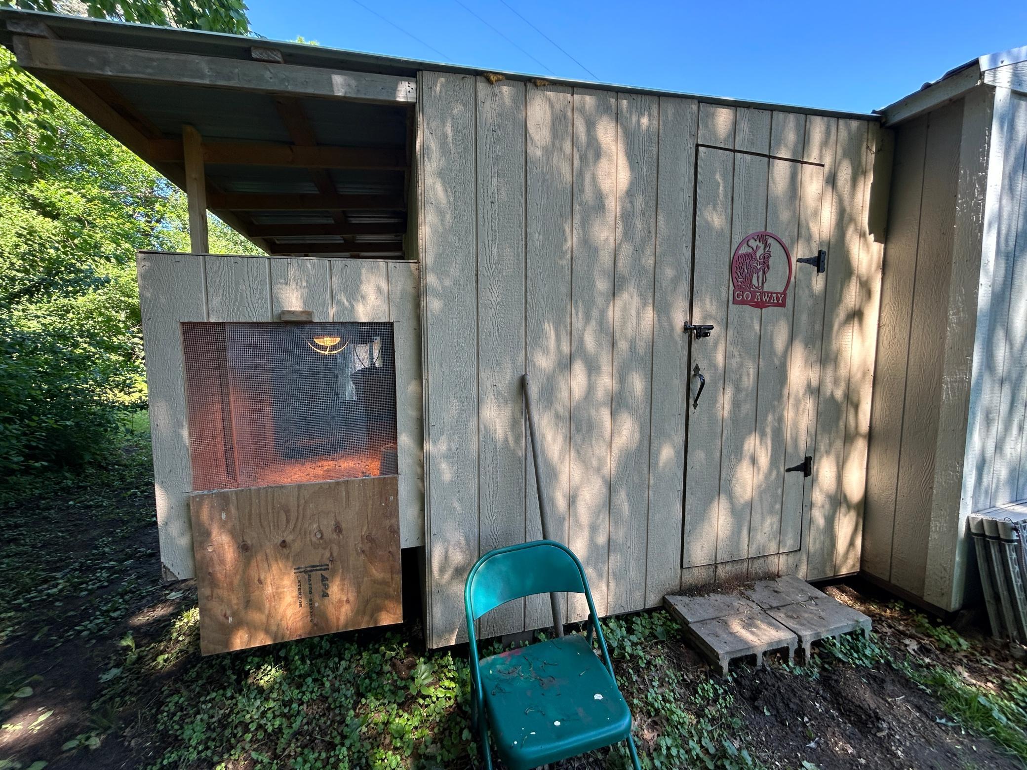 11x12 Chicken Coop with Brooder
