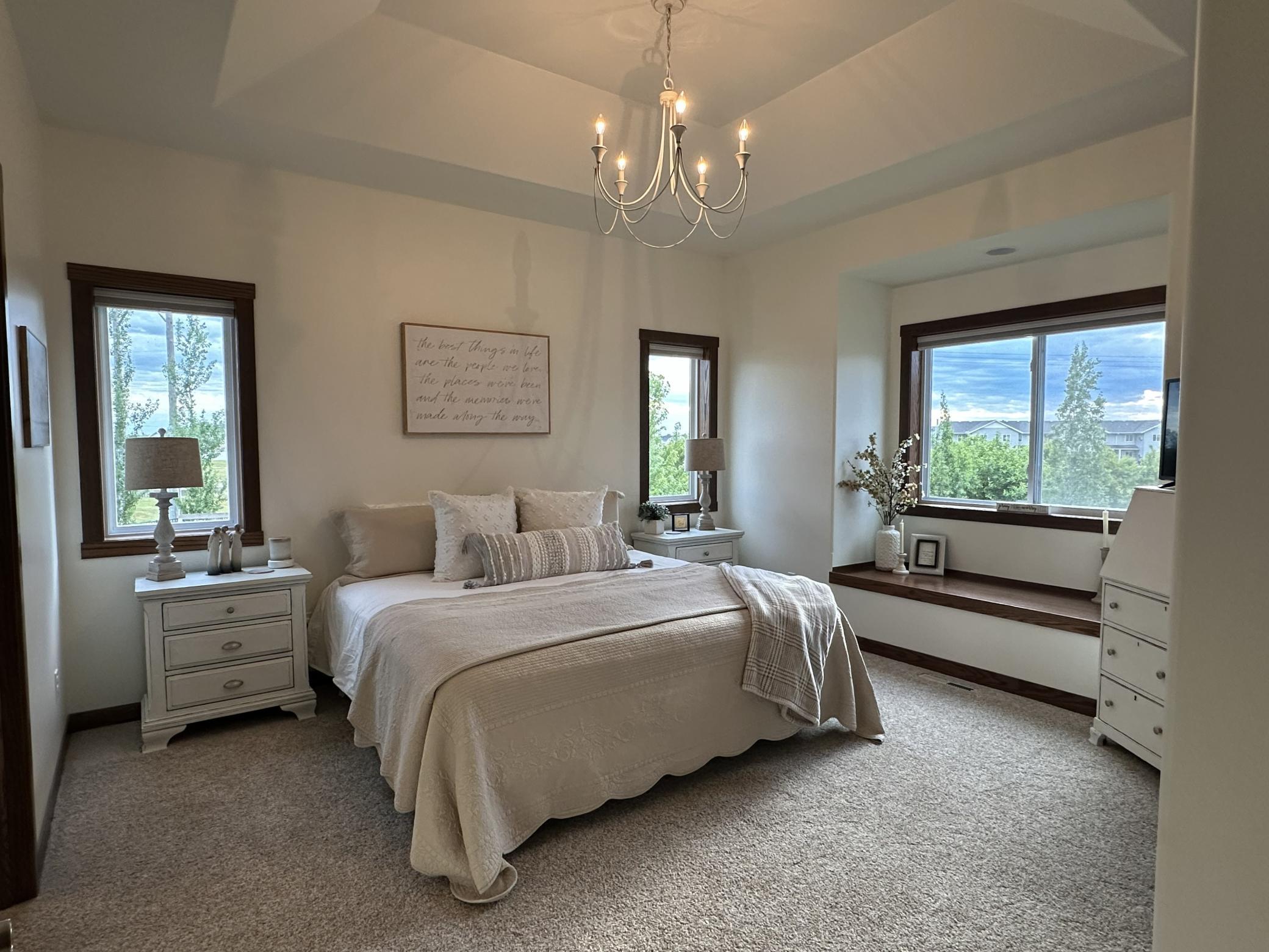 Gracious Sized Primary Bedroom