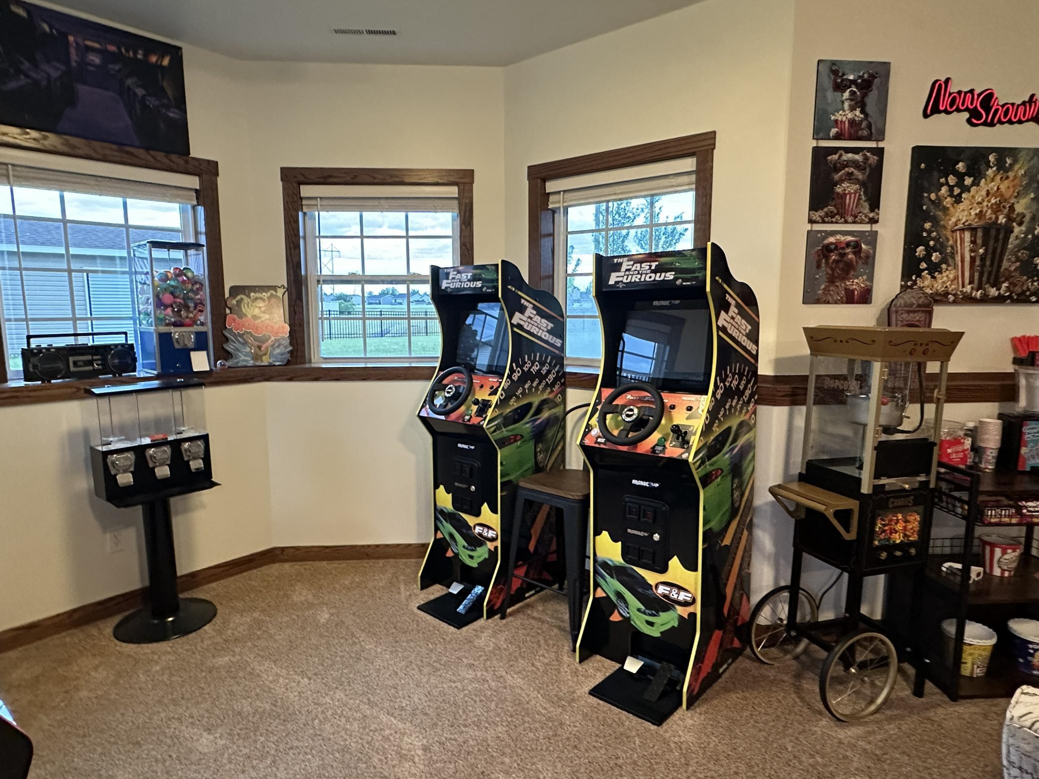 Gaming Area in lower