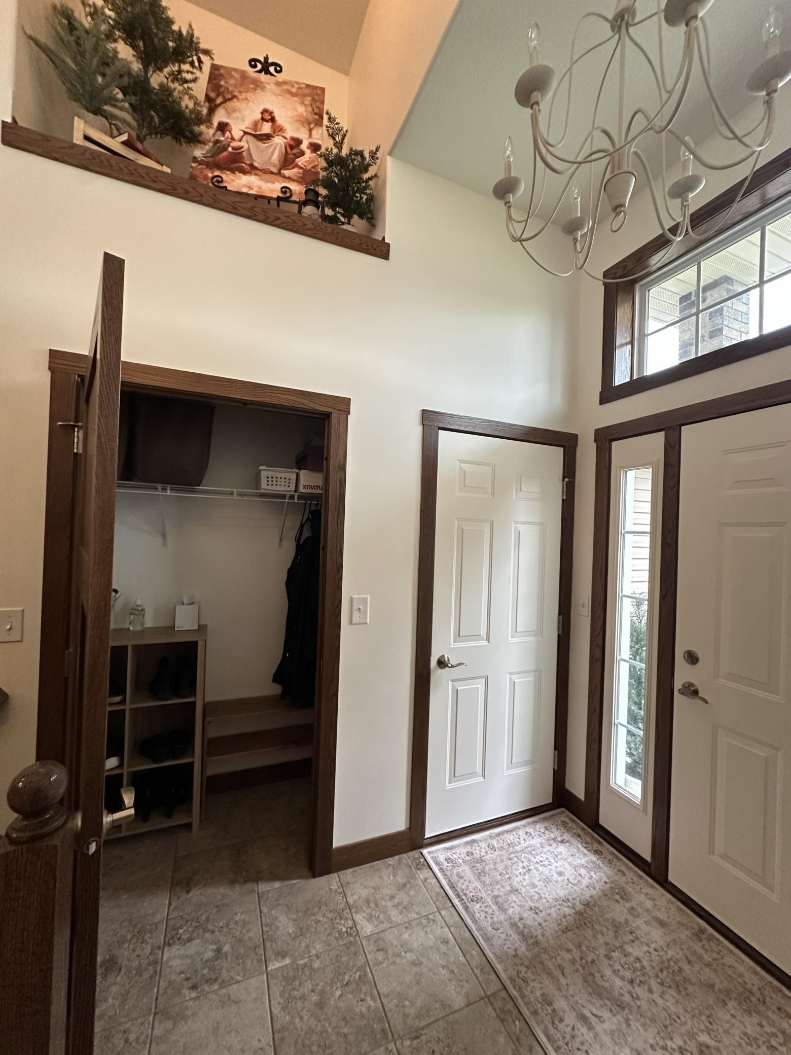 Foyer With Deep Closet