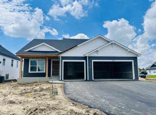 Welcome to 11557 72nd St NE! (Photo is of the actual home in progress.)