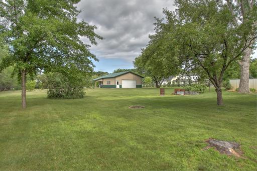 Expansive yard near home that leads over to the pole barn. Bring all your gardening ideas or just enjoy all the space to roam!
