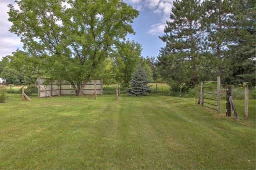 Looking towards back of property (north side).