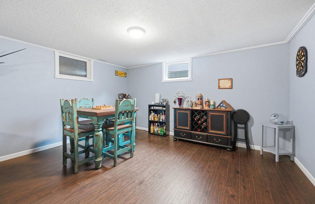 Family Room game/craft area