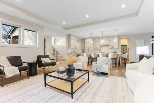 Exceptional new luxury residence by Stone Cottage Construction, ideally situated on a prominent corner lot in one of Edinaâs most sought-after neighborhoods.
